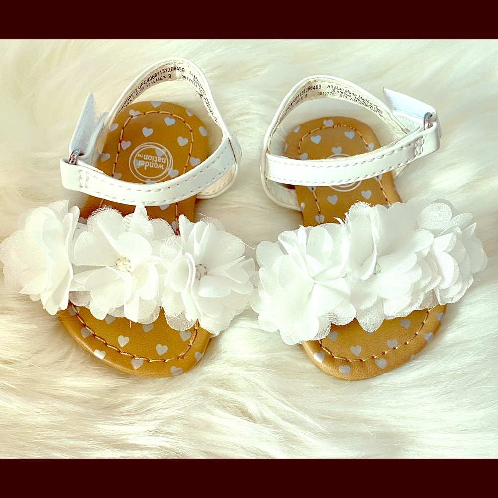 Baby sandals wonder nation size 2